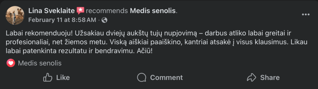 Atsiliepimai pagrindinis 2