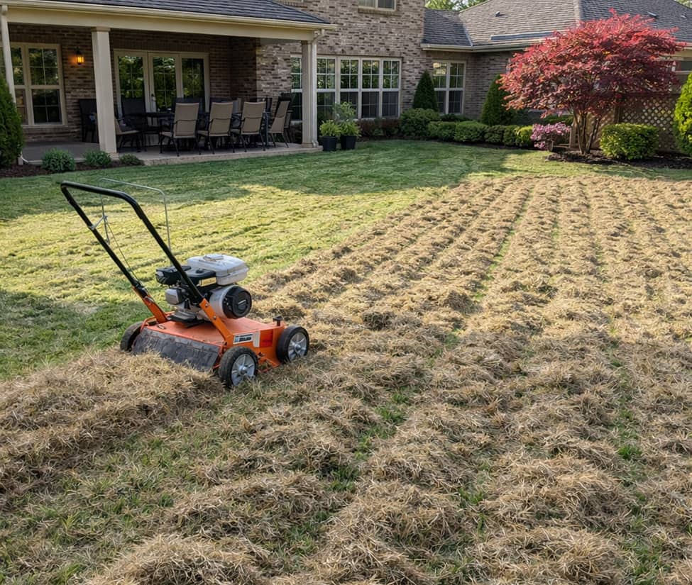 Kas yra vejos skarifikavimas - trumpai